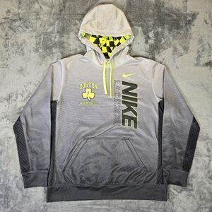 Nike Lacrosse Boston Laxachusetts Hoodie Pullover Sweater Size Large